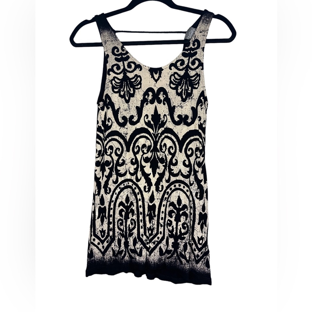 Vanity Metallic Tank Top